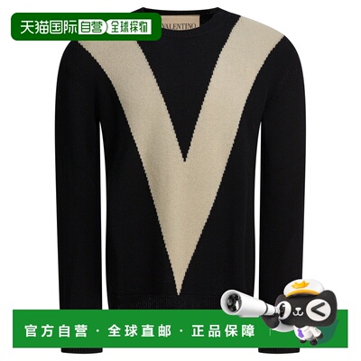 VALENTINO 男士针织衫 8V3KC37FBB49RA SS2026 黑色