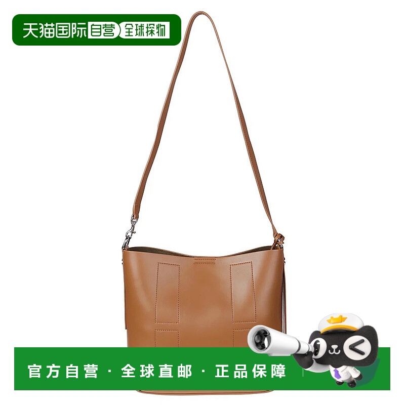1h可退 HOGAN 女士单肩包 KBW01RS0200TZP SS2025 棕色 Hogan Sho