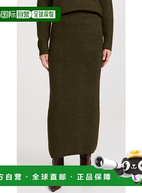 1h可退 潮奢 Line & Dot 女士 Hart 半身裙 green绿色 舒适时尚