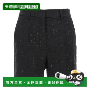 AW2025 MAX 2521146014600001 女士休闲裤 黑色 MARA