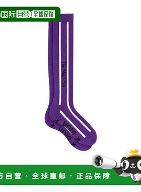 DIOR 女士袜子 25SOD500L200C449 AW2022 紫色 logo标识针织袜子