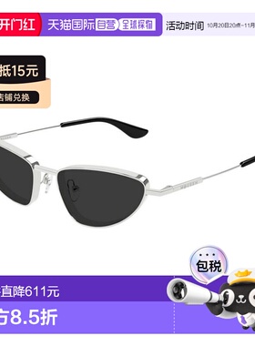 香港直邮ALEXANDER MCQUEEN 女士太阳镜 CO黑色配【付后1h可退】