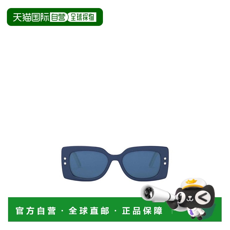 1h可退 DIOR 女士眼镜 CD40098U90V SS2023 蓝色 徽标太阳镜
