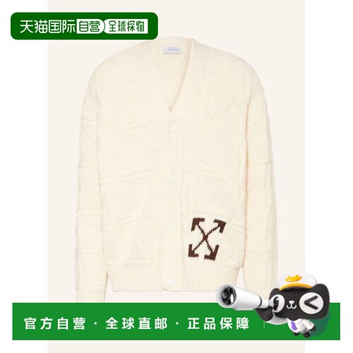 1h可退 OFF-WHITE 男士针织衫 100292213311000 CO 米白色 ARROW