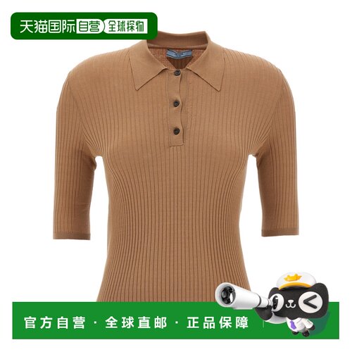 Prada普拉达女士POLO衫 【付后1h可退】针织衫