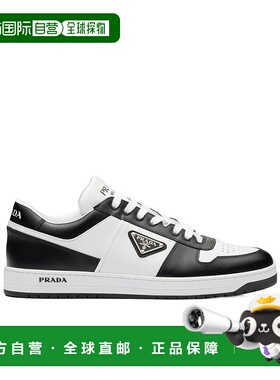 PRADA 男士运动鞋 2EE3643LKGFD001F0T8F CO 白色 Downtown 徽标