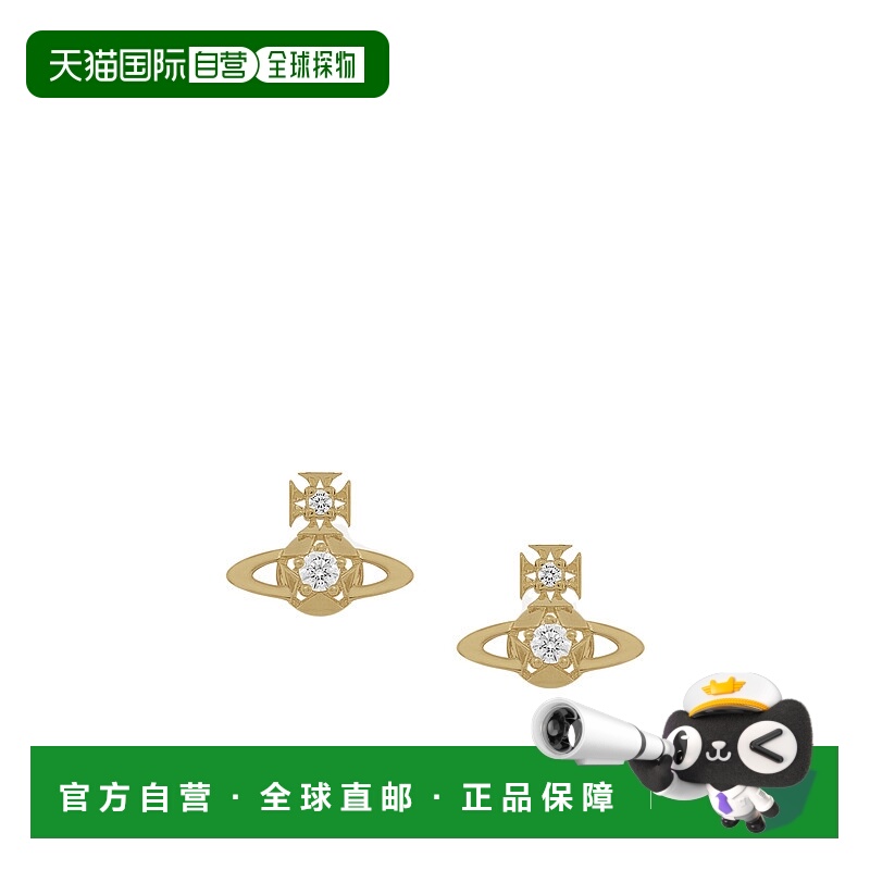 1h可退 VIVIENNE WESTWOOD 女士耳饰 6201037C02R102R102蝴蝶水晶