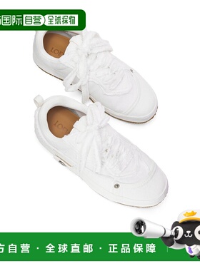 LOEWE 男士运动鞋 M816282X751950 SS2023 白色 系带休闲运动鞋