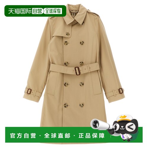 BURBERRY 女童风衣 8069449HONEY SS2026 驼色 'Mayfair' trench