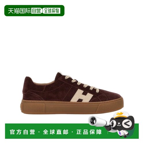 HOGAN 男士运动鞋 HXM7050GF10UHT0FD8 AW2026 棕色