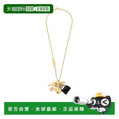 BALENCIAGA 女士项链 856601TZ88G8261 SS2026 金色吊坠