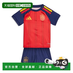 阿迪达斯 西班牙队 26/27码 儿童主场球服套装 中性足球服短裤