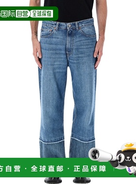 OUR LEGACY 男士牛仔裤 M4255TSMB AW2025 蓝色 THIRD CUT直筒裤