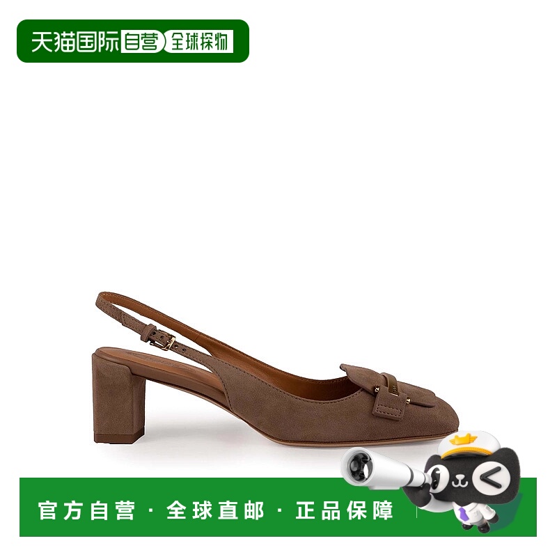 1h可退 TOD'S 女士高跟鞋 XXW63L0JE10HR0C806 SS2025 浅棕色
