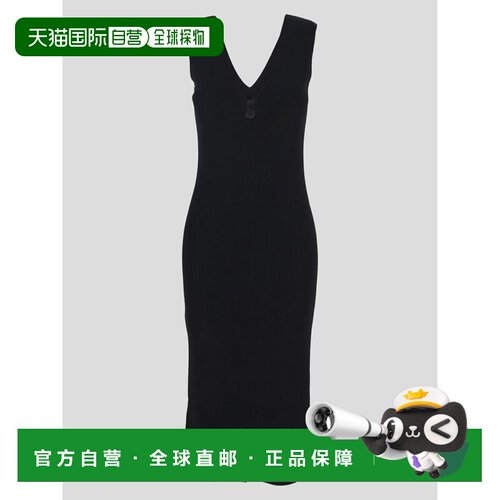 MONCLER 女士连衣裙 9L00002M2833999 SS2021 黑色 KNIT DRESS
