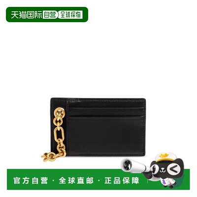 BALMAIN 女士卡包 HN1MA274LNSA0PA AW2026 黑色 Leather card ho