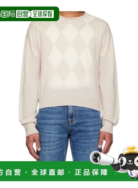 OUR LEGACY 男士针织衫 M4253SB AW2025 白色 Sonar圆领毛衣