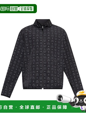 MCM 男士外套 MHJFAMM05BK AW2025 黑色 长袖休闲夹克