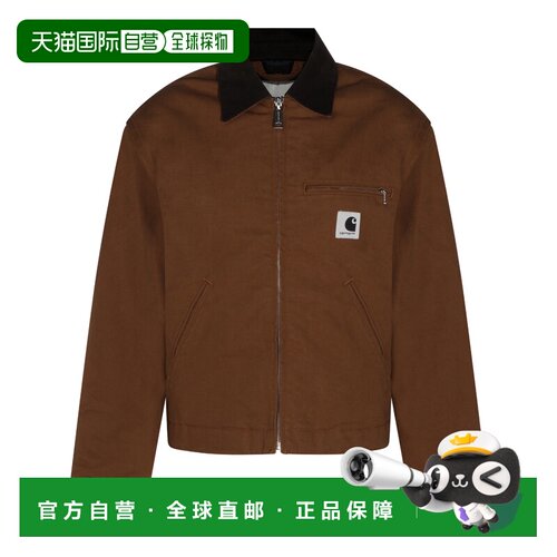 CARHARTT WIP 女士 棕色棉质休闲夹克 I0322363XA02
