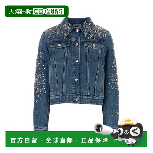 GUCCI 女士针织衫 834798XDDCU4447 SS2025 浅蓝色 Denim jacket