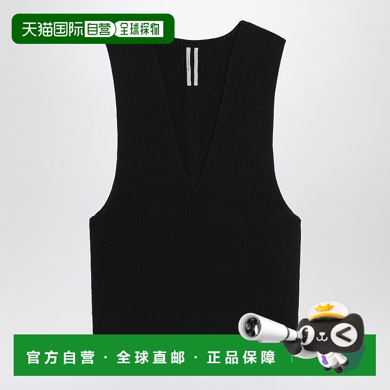 1h可退 潮奢 rick owens 瑞克 欧文斯 男士 V領羅紋背心 RR02E168