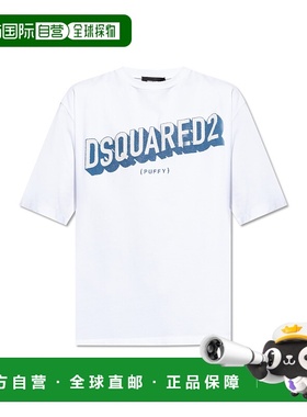 DSQUARED2 男士T恤 S74GD1445D20020100 CO 白色 T-shirt