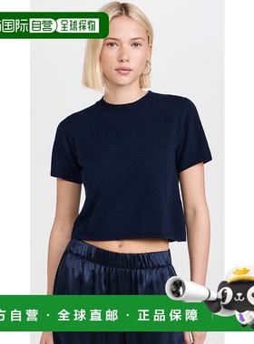 1h可退 潮奢 Sablyn 女士 Charleston 羊绒短袖毛衣