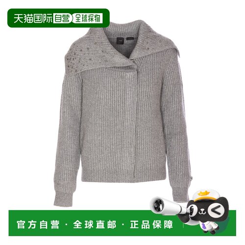 PINKO 女士针织毛衣 104325A27AI17 AW2024 灰色