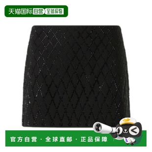 女士半身裙 Miniskirt 105496A2POZ99 黑色 Memory AW2025 PINKO