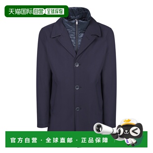 CA000180U125229200 AW2023 蓝色 HERNO neck 外套 High deta 男士
