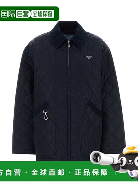 PRADA 女士外套 292329SOOO1WQ9F0AIN SS2026蓝色夹克