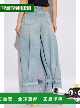 自营 J.W. ANDERSON 女士牛仔裤直筒裤 DT0109PG1735804LIGHTBLUE