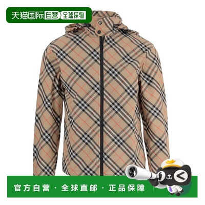 BURBERRY 男士夹克 8121319B9368 SS2026 花色 Lightweight hoode