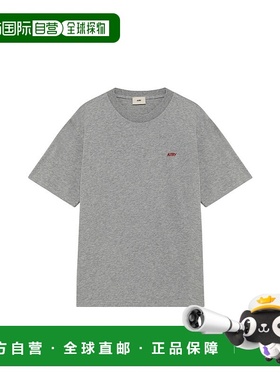 AUTRY 男士T恤 TSPXU3CDDK AW2025 灰色 T-SHIRT COTTON