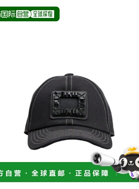 1h可退 奢淘 Roger Vivier Viv' Skate 牛仔棒球帽 女 RQWH004310