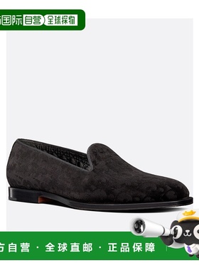 DIOR 男士商务休闲鞋 3LO121ZKAH969 SS2025 黑色 DIOR TIMELESS