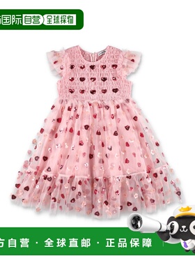 1h可退 SELF-PORTRAIT 女童连衣裙 RS25710MP SS2025 粉红色