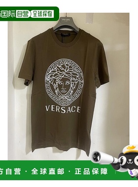 VERSACE 男士T恤 A89497SA2309012K340 范思哲 SS2023绿色