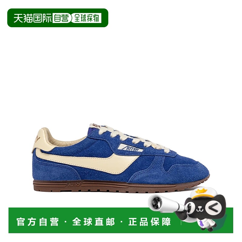 1h可退 AUTRY 男士运动鞋 WSLMUB19BICRUT AW2025 蓝色 WINDSPIN