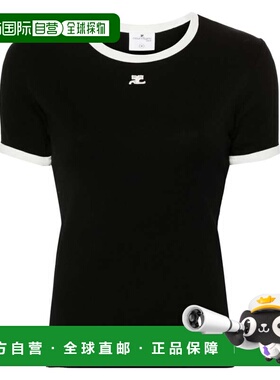 COURREGES 女士T恤 VESJTS017JS00709901 CO 黑色