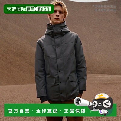 CANADA GOOSE 男士羽绒服 2062M11551 CO 灰色 Langford Parka