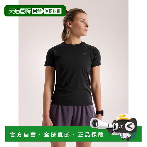 Arc'teryx 男士衬衫 X000010234BLACK CO 黑色 Noban Crew Short
