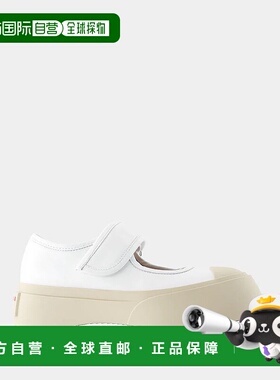 MARNI 女士芭蕾乐福鞋 SNZW003120P7226 SS2025 白色 Marni Mary