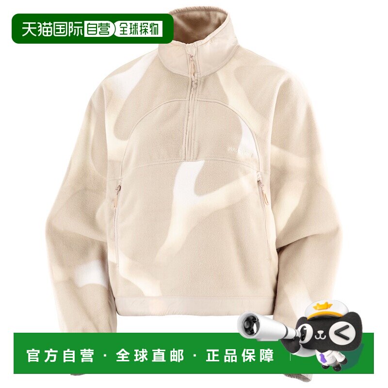 SALOMON 女士抓绒衣 1057209SILVERCLOUD CO 花色萨洛蒙户外