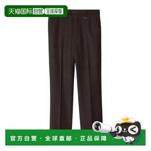 男士 深棕色直筒裤 休闲裤 AW2025 81155521 BURBERRY