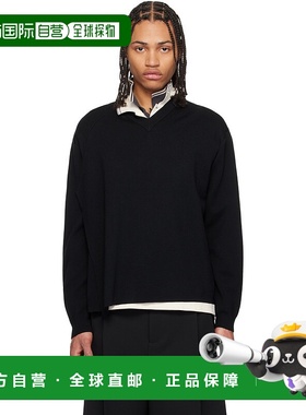 1h可退 潮奢 Craig Green 男士 黑色 Flag Knit 毛衣 CGSS25CKNJU