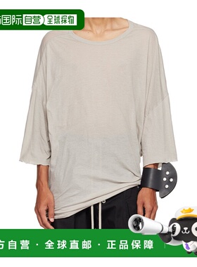 RICK OWENS 男士T恤 RU02E1283UC08 AW2025 花色 圆领T恤