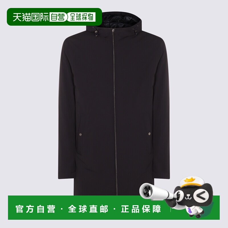 1h可退 HERNO 男士夹克 PA00030UR12387SZ9280 AW2025 蓝色外套