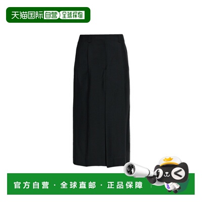 GIVENCHY 女士休闲裤 BW411X100H001 SS2026 黑色 Wool trousers