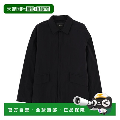 HERNO 男士外套 GI00214UL111289300 SS2026 黑色夹克